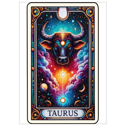 Flat Cards-Tarot Taurus