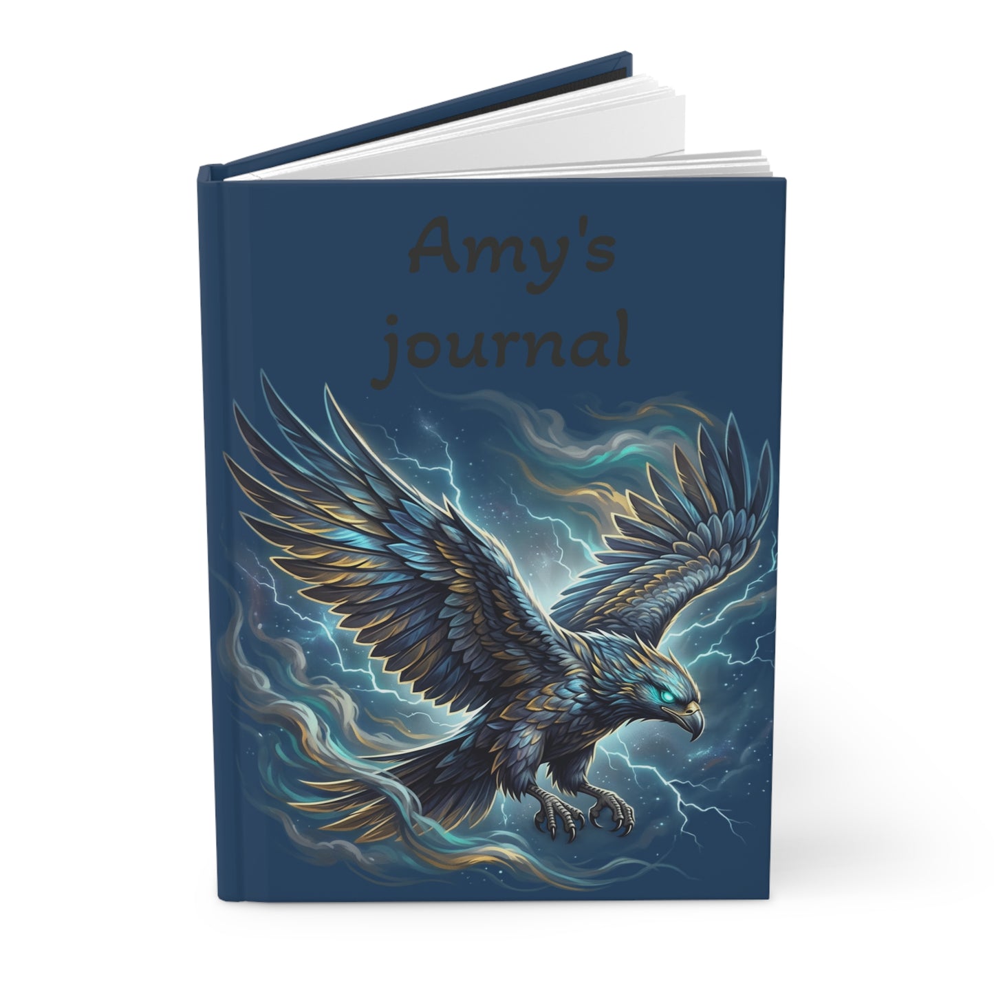 Hardcover Journal Matte- Thunderbird