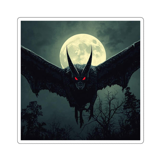 Celestial Cryptid Sticker — Mothman