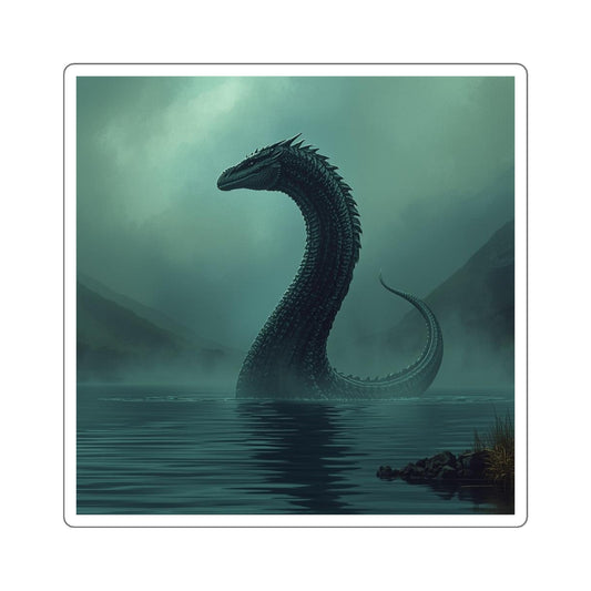 Celestial Cryptid Sticker — Lochness Monster