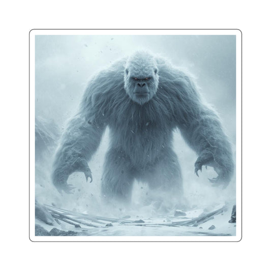 Celestial Cryptid Sticker — Yeti