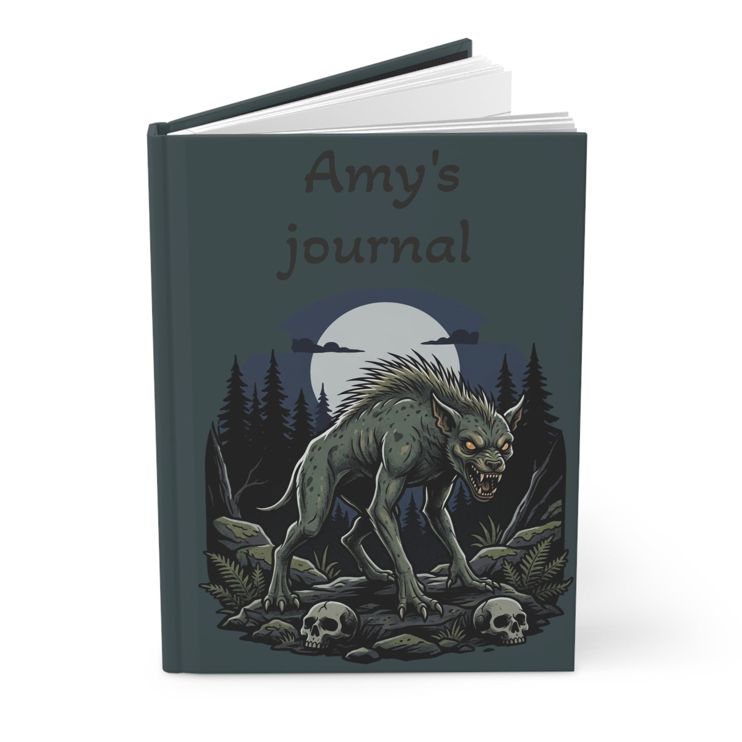 Hardcover Journal Matte- Chupacabra