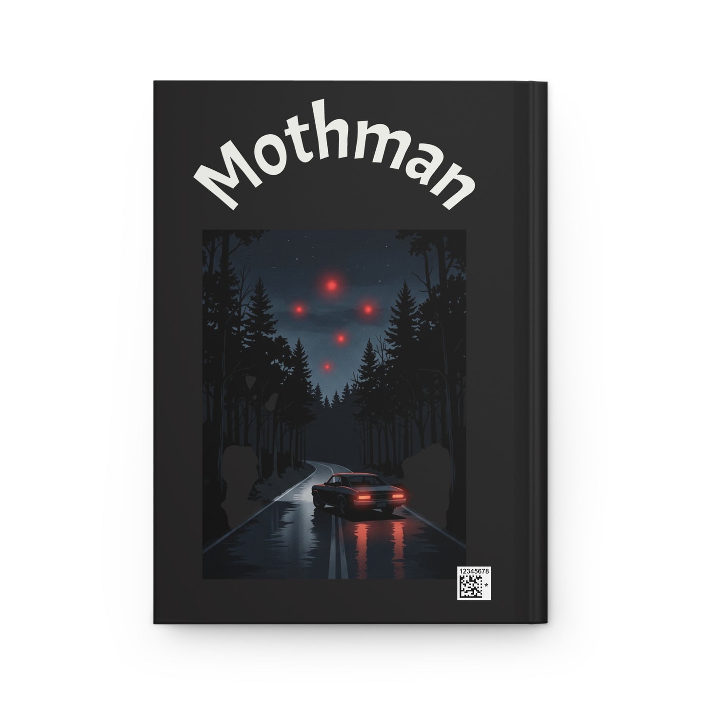 Hardcover Journal Matte- Mothman