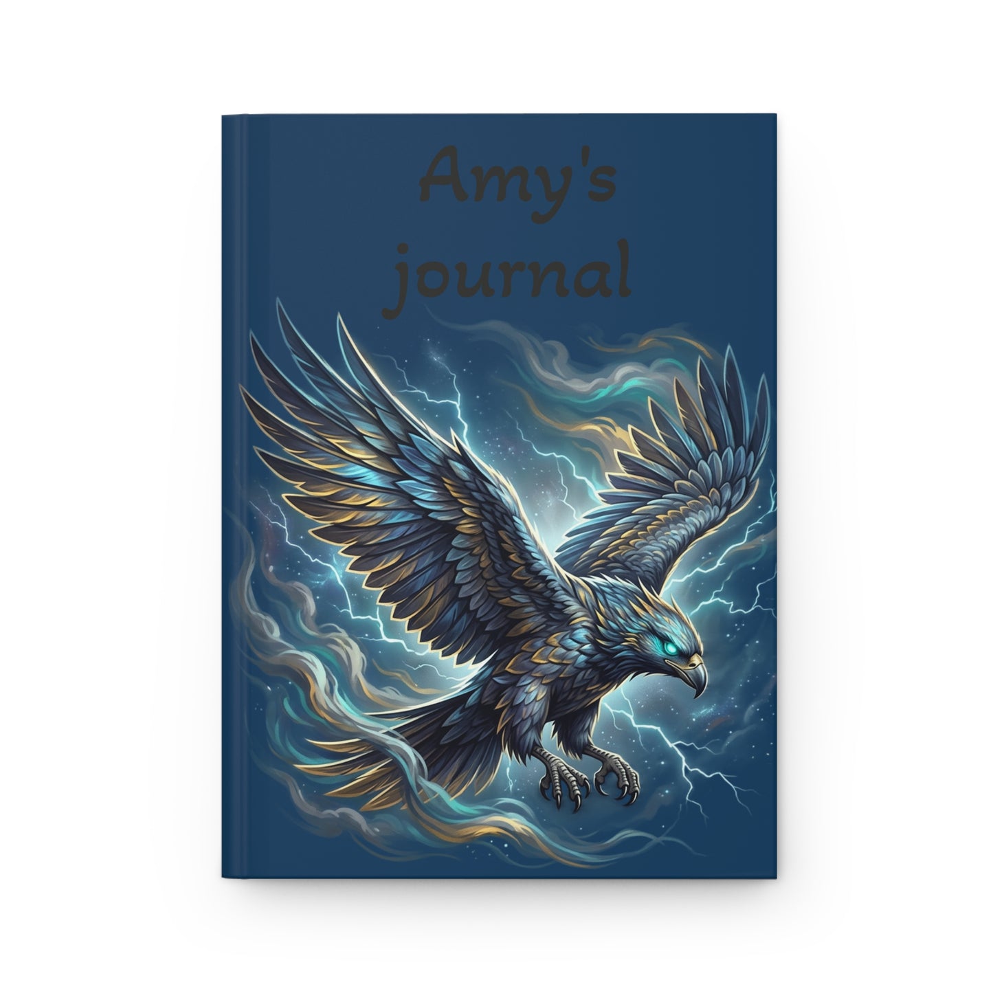 Hardcover Journal Matte- Thunderbird