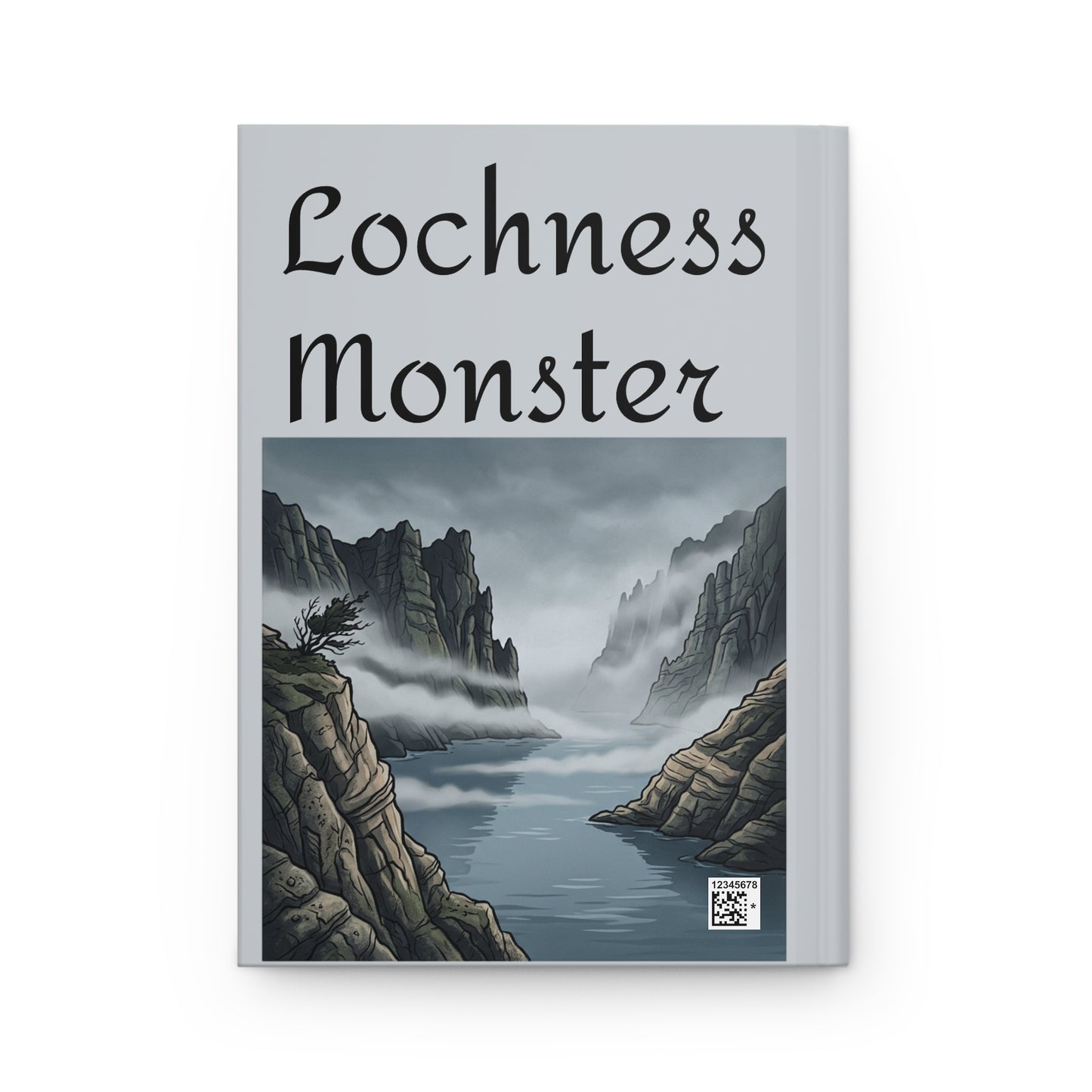 Hardcover Journal Matte- Lochness monster