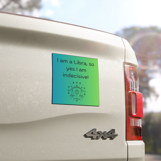 Car Magnets-Libra