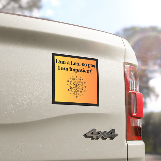 Car Magnets-Leo