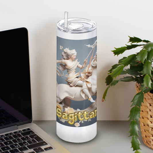 Tumbler With Straw-Sagittarius