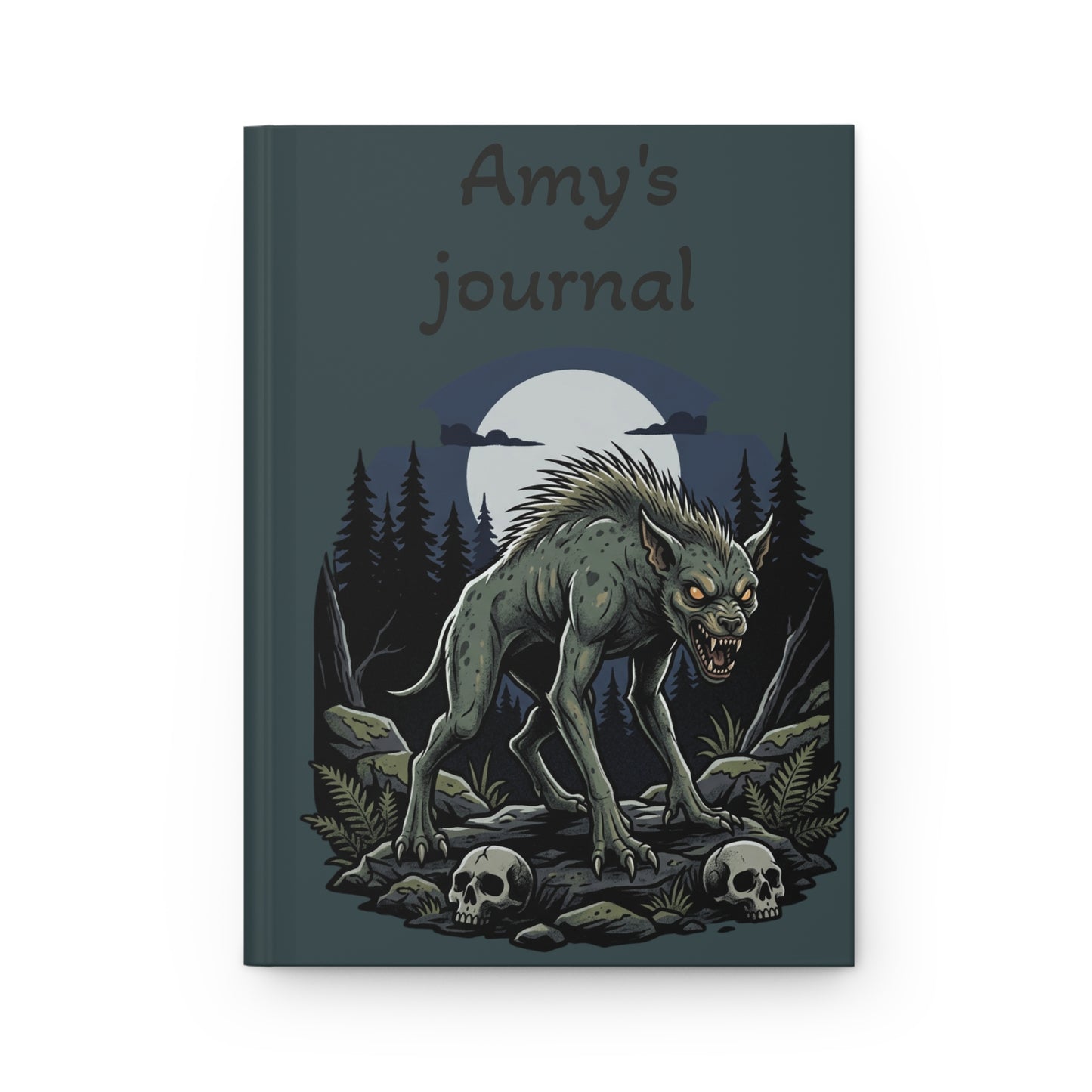 Hardcover Journal Matte- Chupacabra