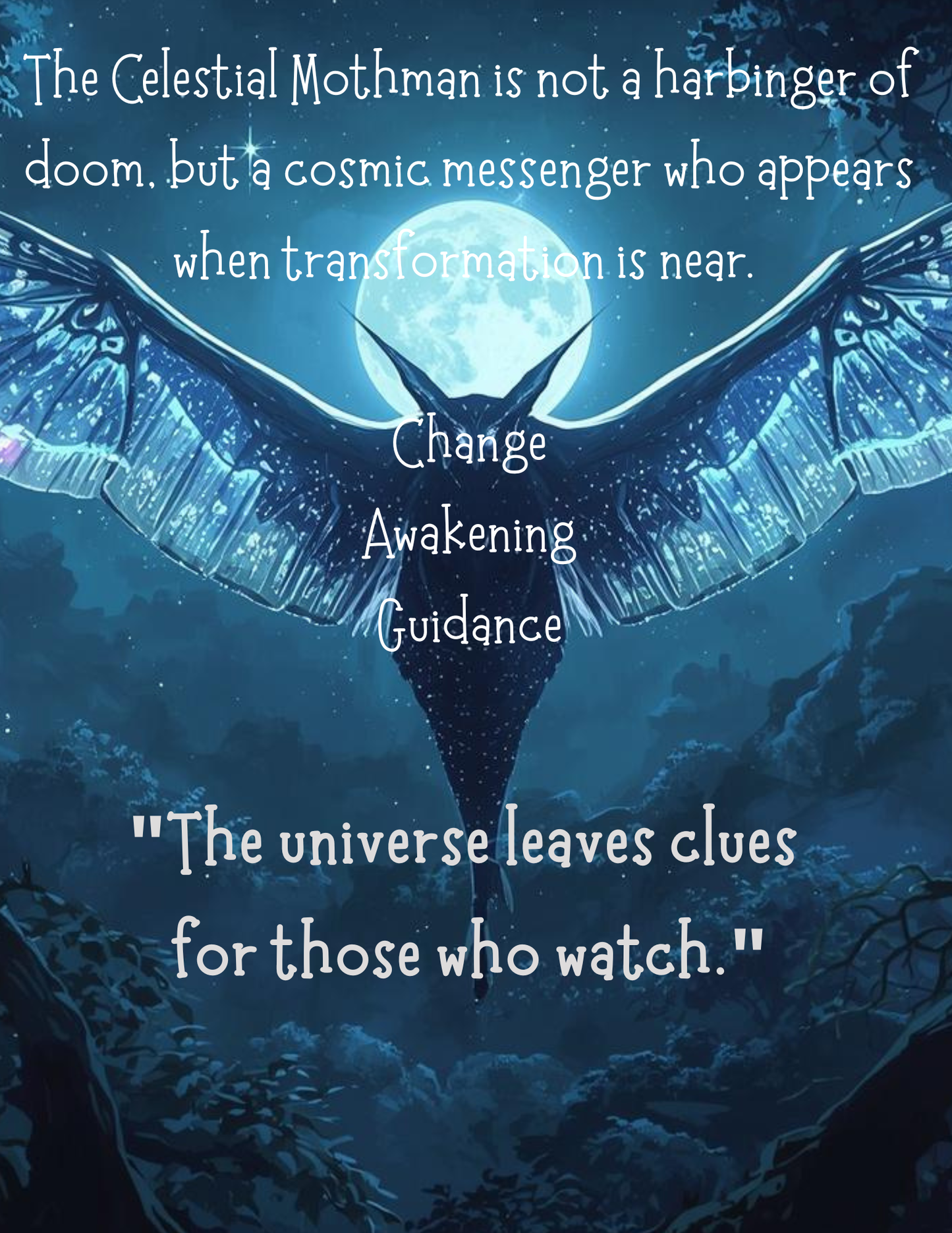 Celestial Cryptid double sided card pack