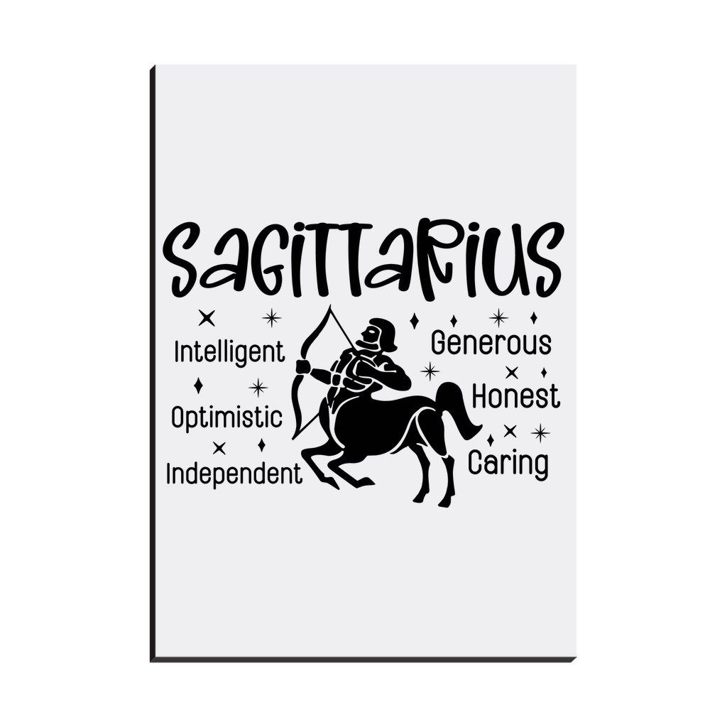 Easel Back Canvas-Sagittarius
