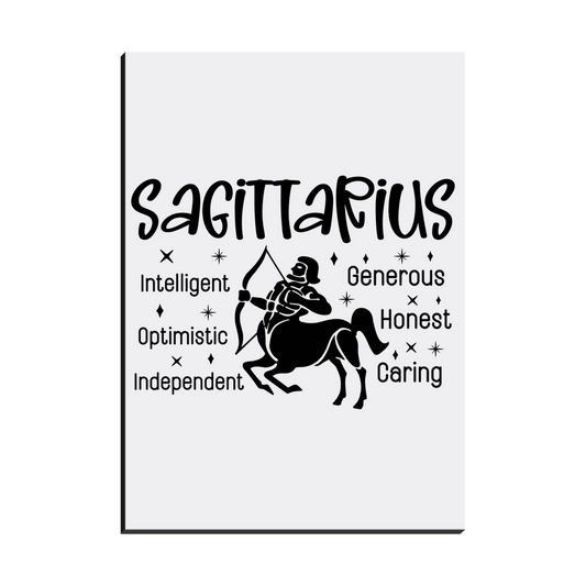 Easel Back Canvas-Sagittarius