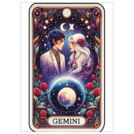 Flat Cards-Tarot Gemini