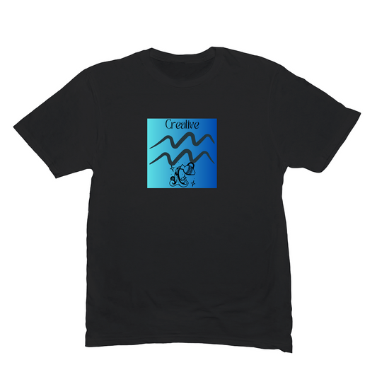 Relaxed T-shirt-Aquarius