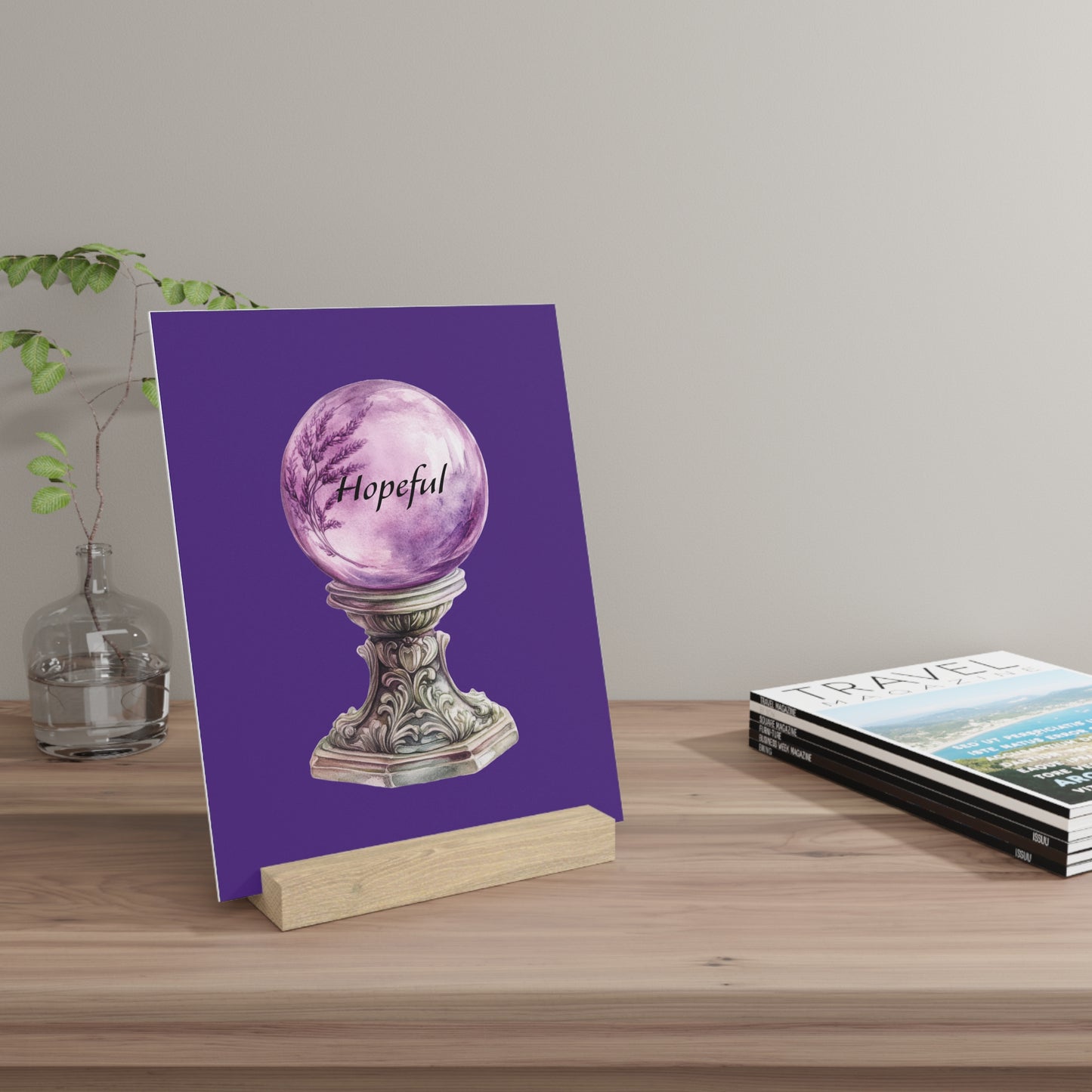Gallery Board-Crystal ball Purple