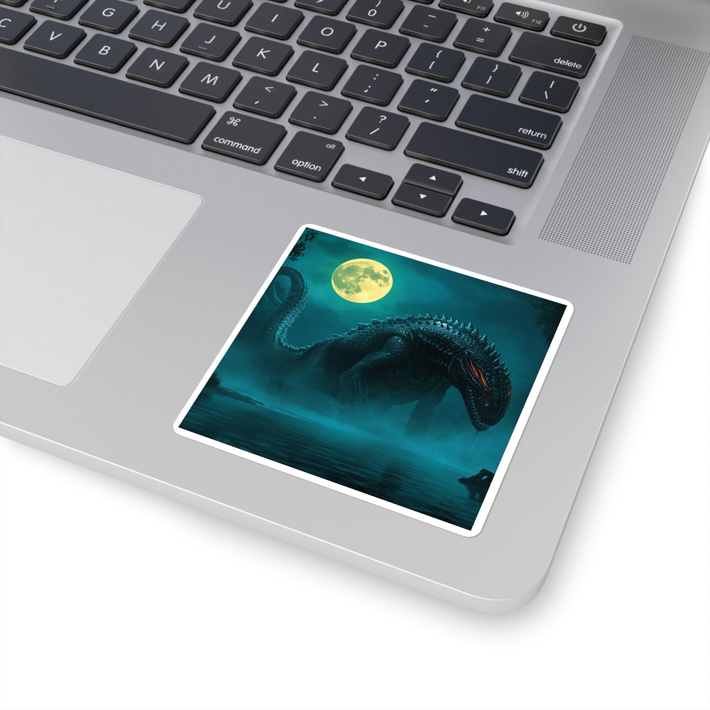 Celestial Cryptid Sticker — Mokele-Mbembe