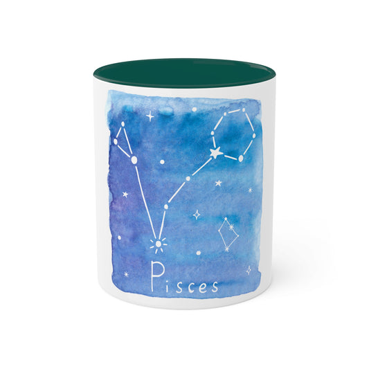 Colorful Mugs-Pisces