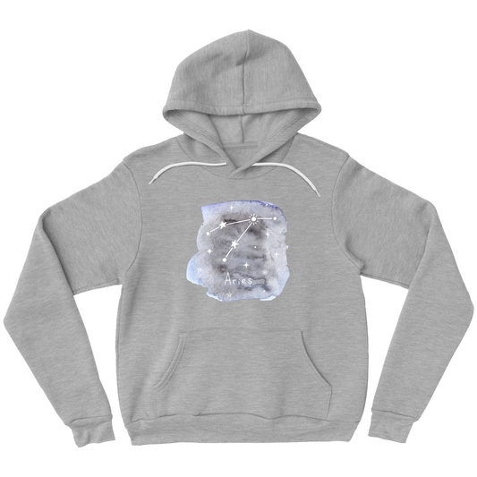 Pullover Hoodie-Aries constellation