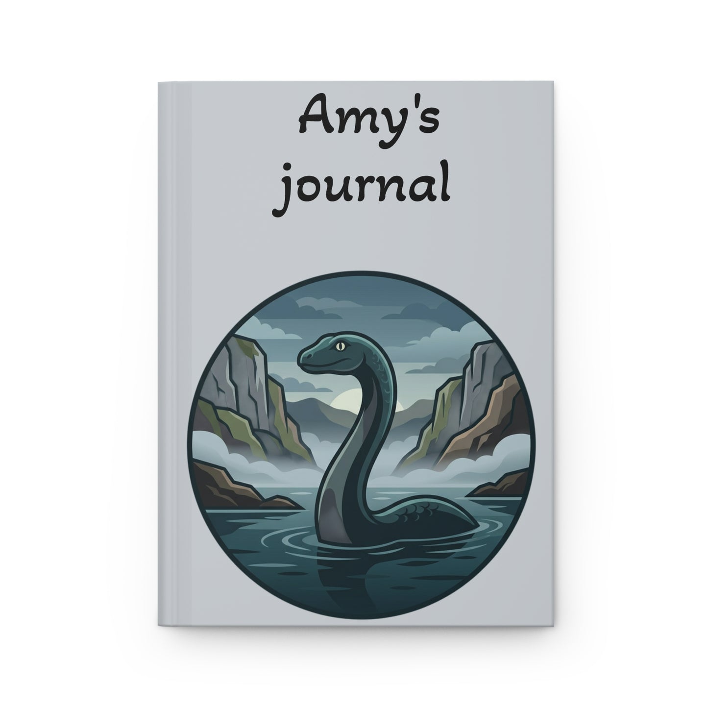 Hardcover Journal Matte- Lochness monster