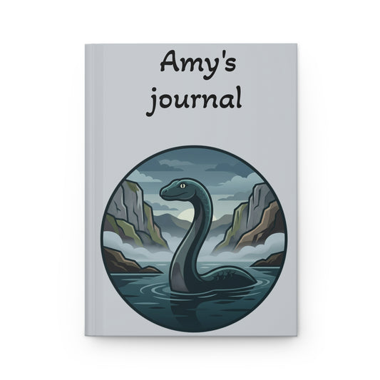 Hardcover Journal Matte- Lochness monster