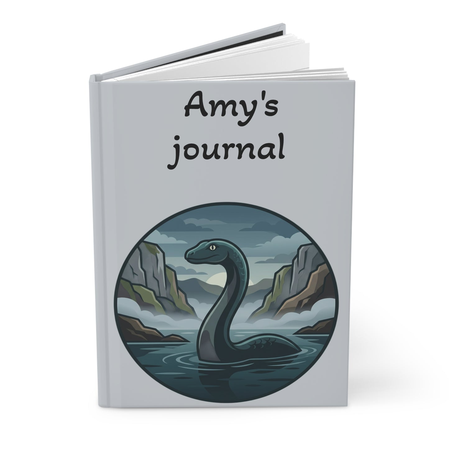 Hardcover Journal Matte- Lochness monster