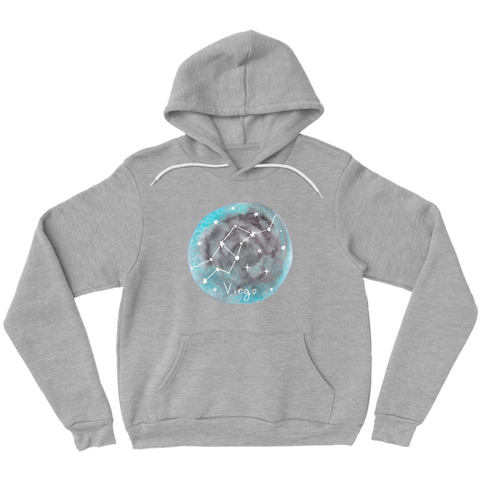 Pullover Hoodie-Virgo constellation