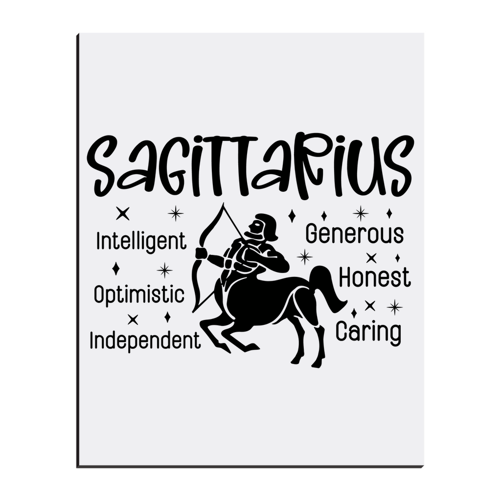 Easel Back Canvas-Sagittarius