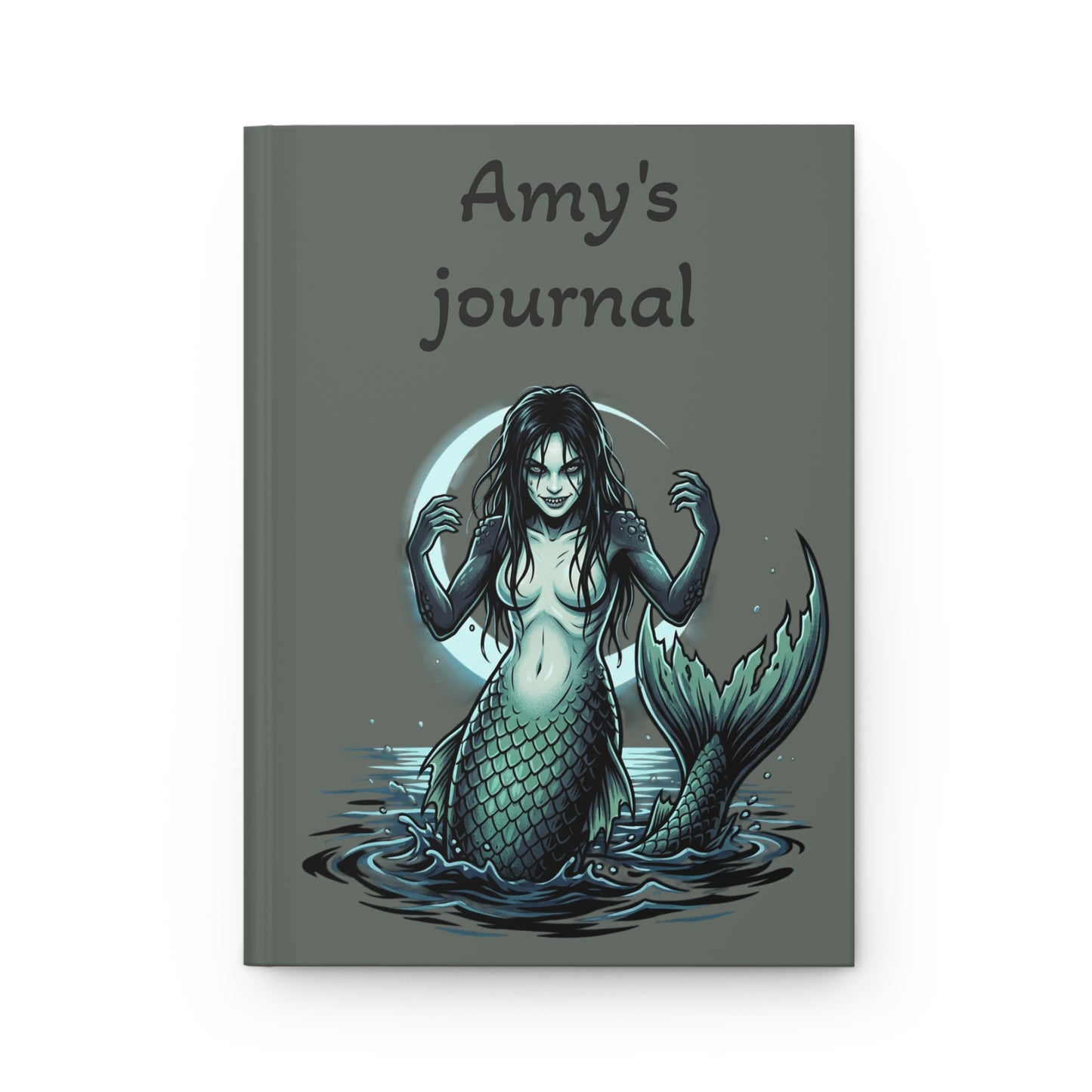 Hardcover Journal Matte- Mermaid