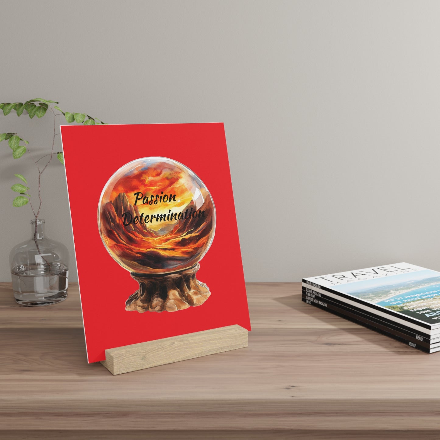 Gallery Board-Crystal ball Red mountain