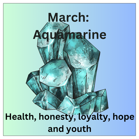 Birthstone Cards-March