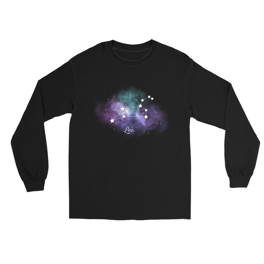 Constellation Long Sleeve Shirts-Leo