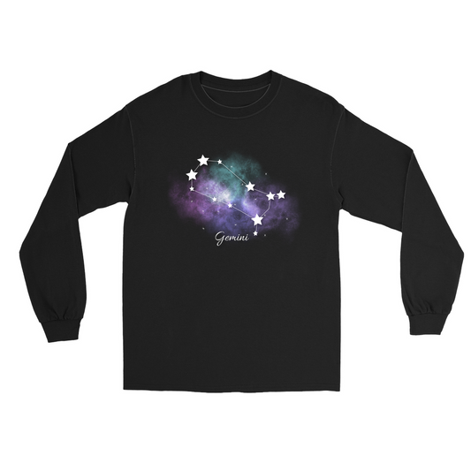 Constellation Long Sleeve Shirts-Gemini