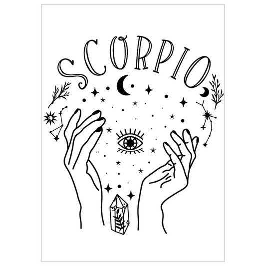 Flat Cards-Scorpio