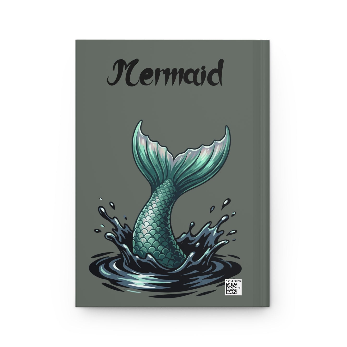 Hardcover Journal Matte- Mermaid