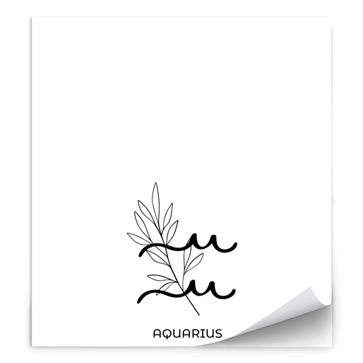 Photo Notepads-Aquarius