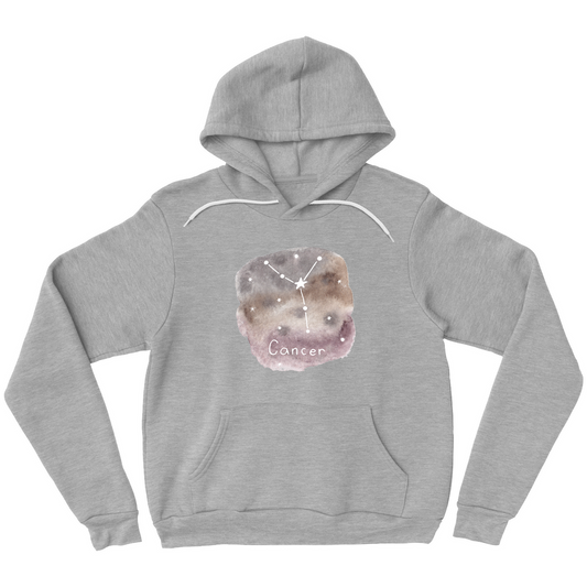 Pullover Hoodie-Cancer constellation