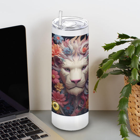 Tumbler With Straw-Leo