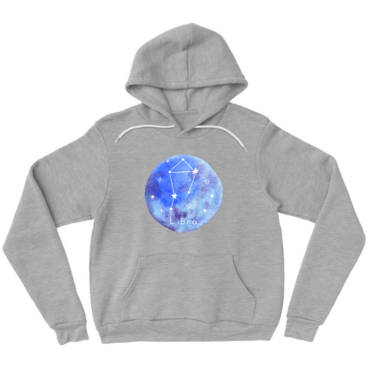 Pullover Hoodie-Libra constellation