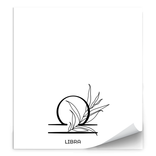 Photo Notepads-Libra