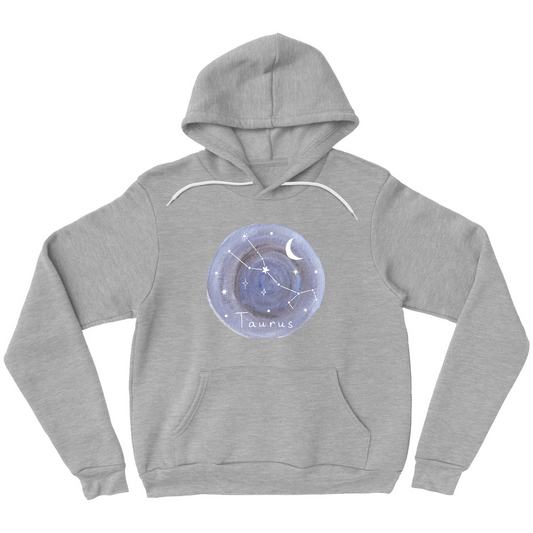 Pullover Hoodies-Taurus constellation