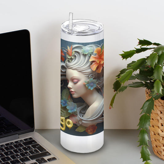 Tumbler With Straw-Virgo
